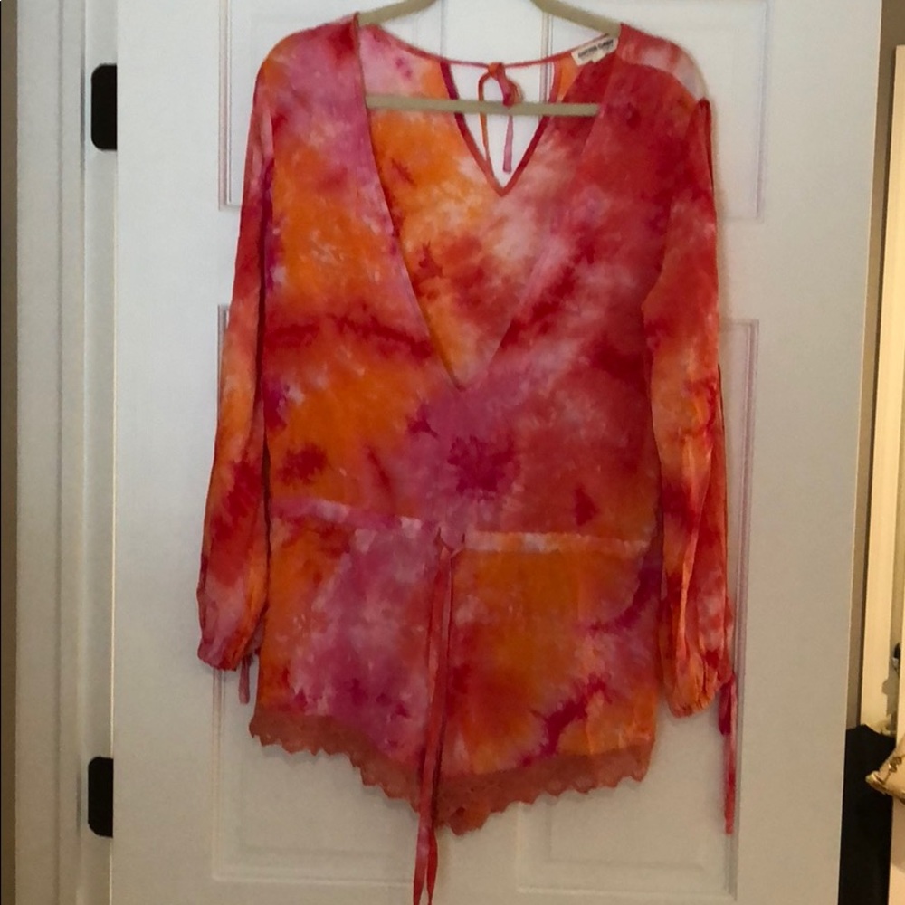 Tie dye romper
